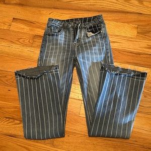 Rock N Roll High Rise Flare Trouser. 27x34